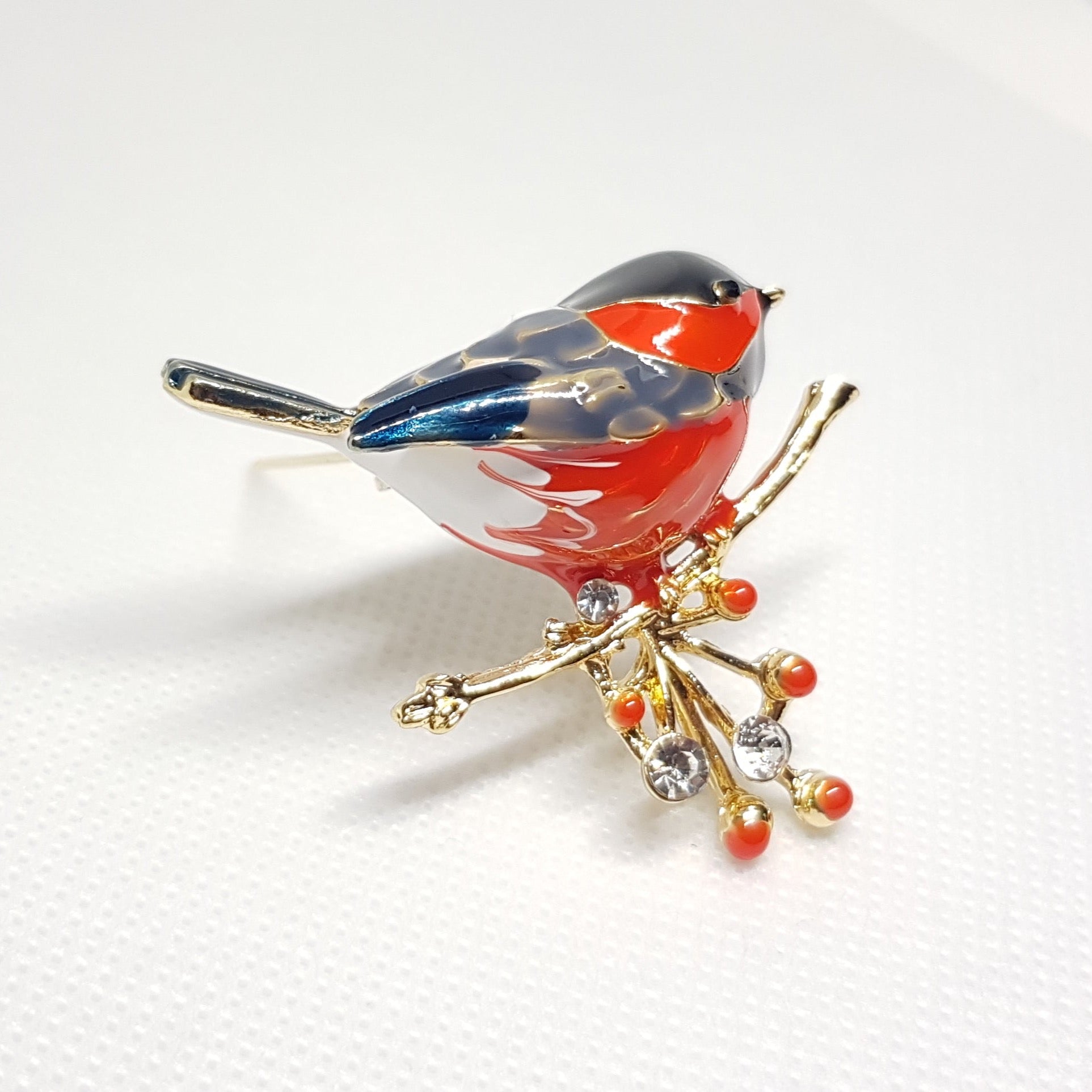 Goldene Brosche Red Throat Birds