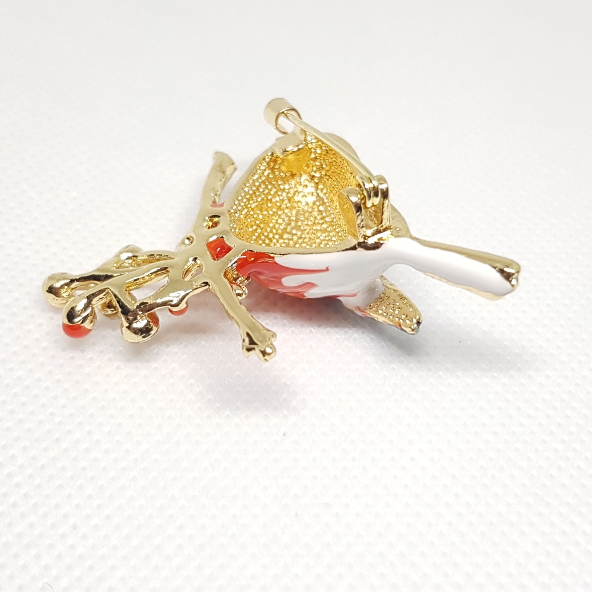 Goldene Brosche Red Throat Birds