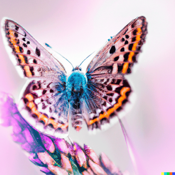 Le Papillon, symbole universel de transformation.
