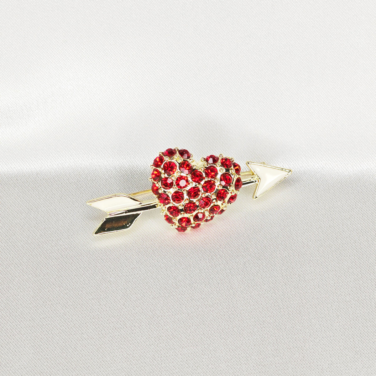 Minkissy Spilla A Cuore Con Strass Rosa – Spilla Elegante E Leggera Per Donna, Perfetta Per Borse, Cappelli E Abiti, Regalo Romantico - copertina
