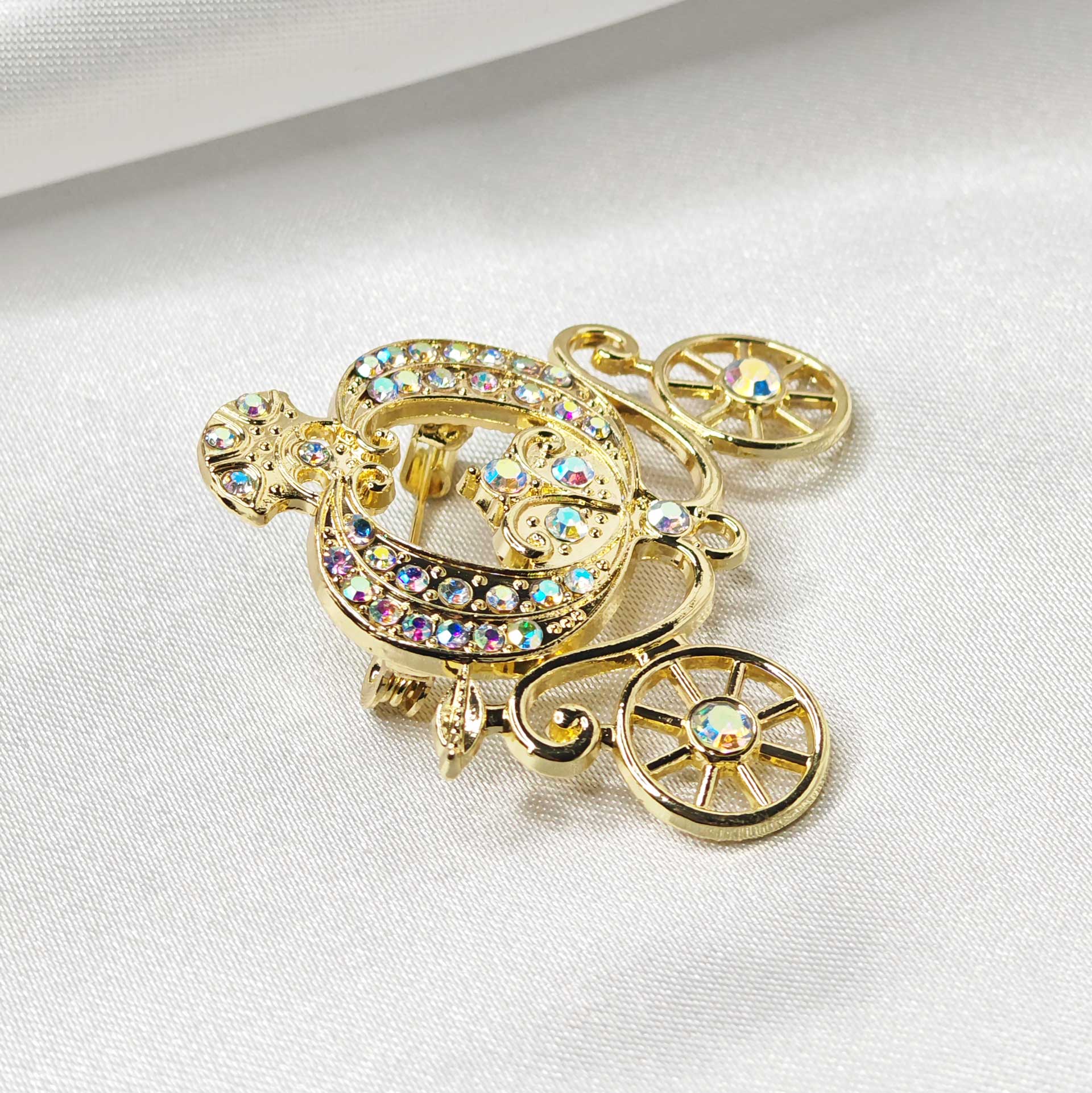 vue latérale de la broche carrosse