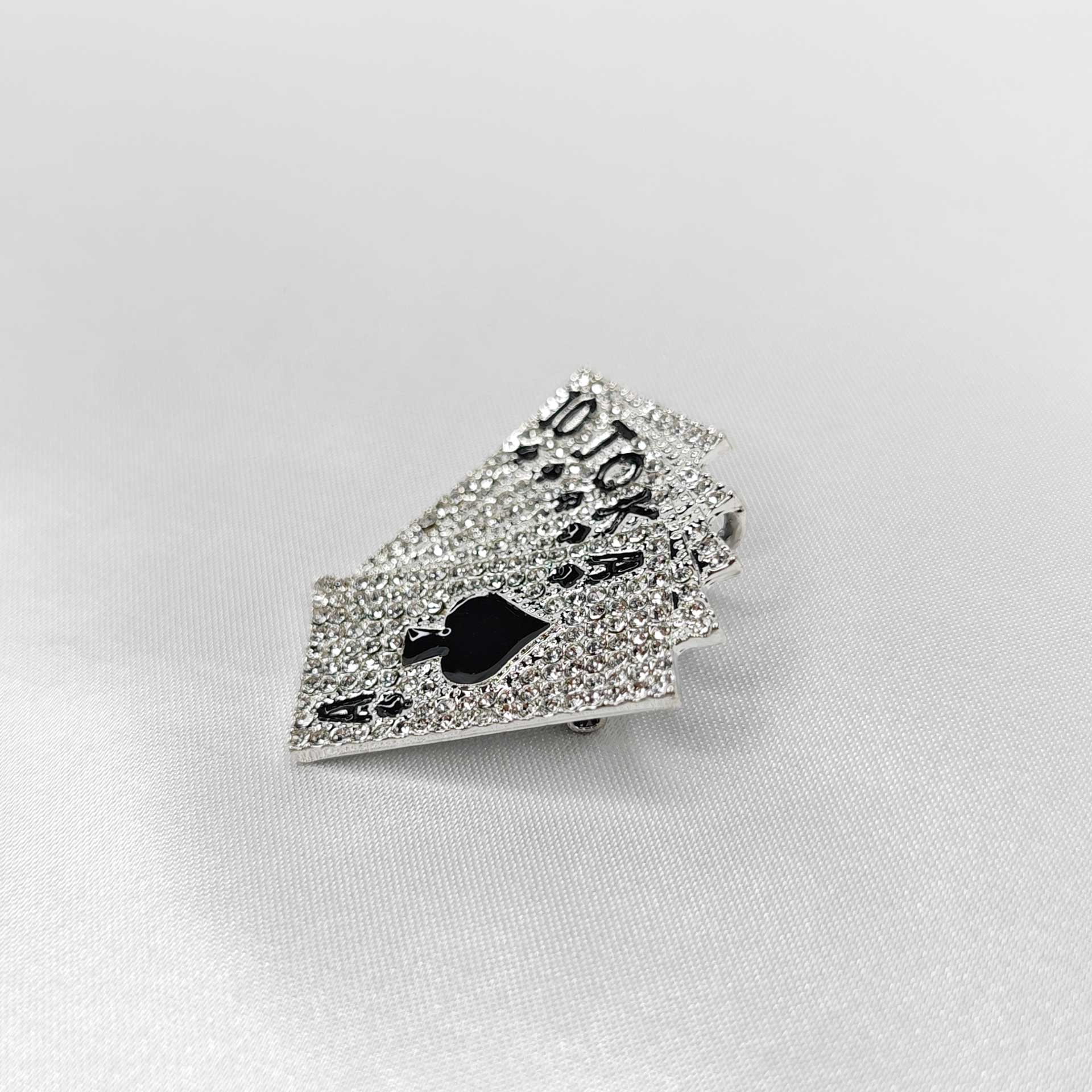 Broche bijou cartes de jeu Poker photo 4