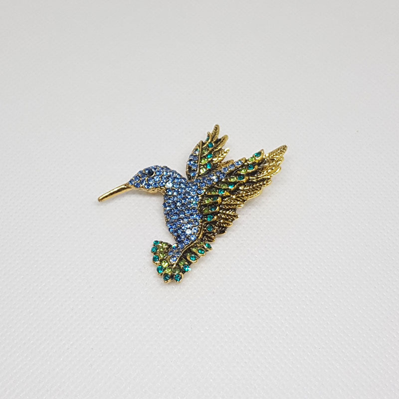 Broche colibri.