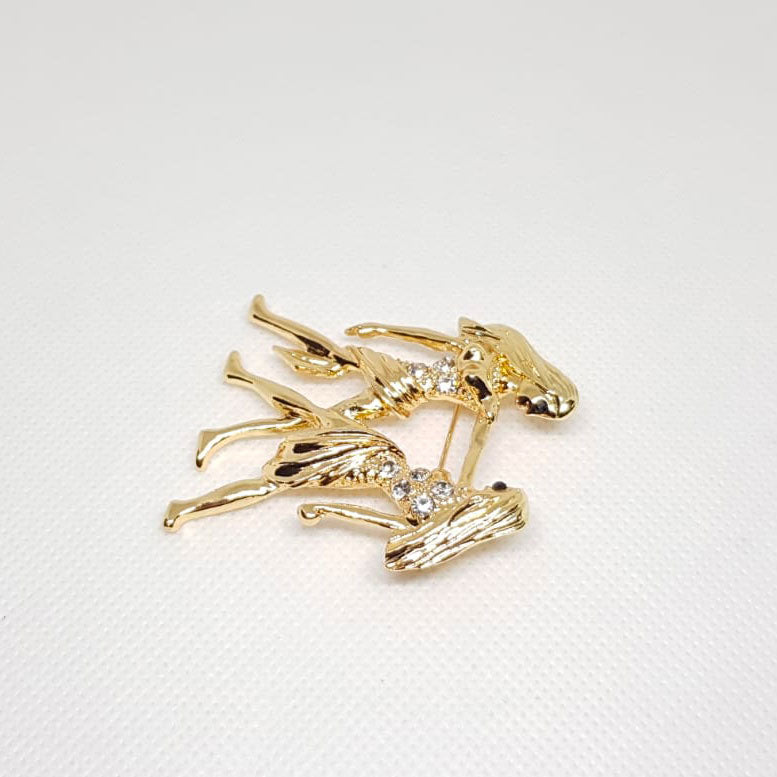 Golden Brooch Zodiac Gemini Horoscope